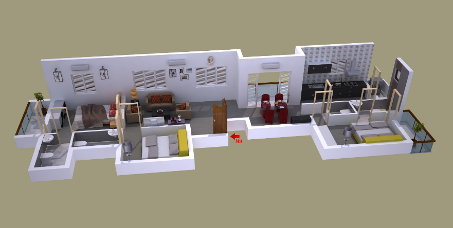 sunrise krishna floor plan 1